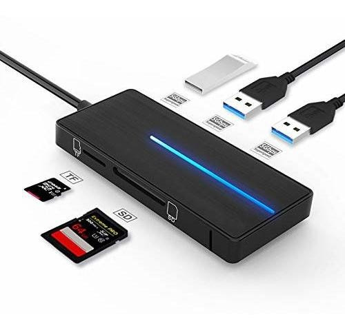 Usb Concentrador Usb 3 0 Hub Hub Usb Tipo C Con Sd Tf R...