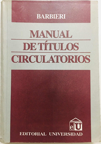 Manual De Títulos Circulatorios Barbieri