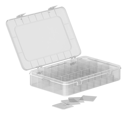 Caja Organizadora Plástica Transparente Para Decoración