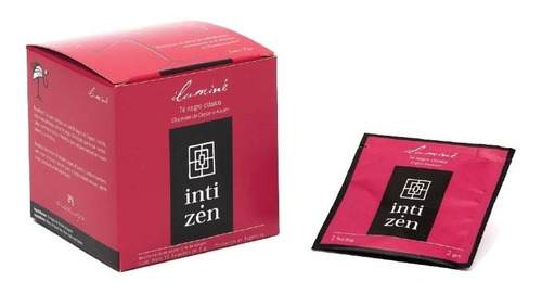 Té Inti Zen Negro Ilumine Ceylan 15 Saquitos