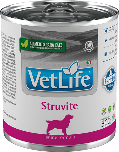 Vet Life Dog Húmedo Struvite 300 Gr Pt