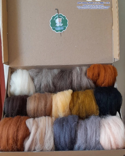 Super Kit Pelo Para Amigurumis 100% Lana De Oveja Fina