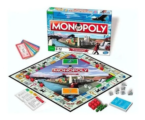 Juego De Mesa Monopoly Monopolio Argentina Hasbro Original