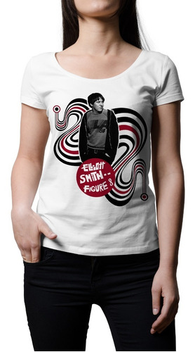 Remera Mujer Rock Elliott Smith - Figure 8 | B-side Tees