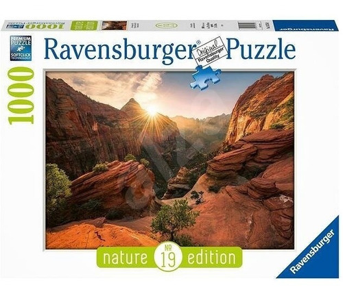 Puzzle 1000 Piezas Cañon Zion Usa - Ravensburger 167548