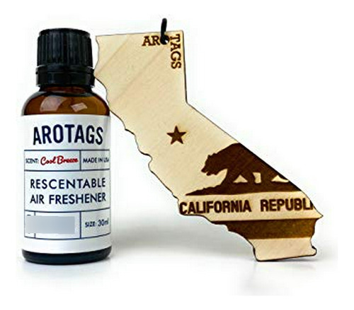 Ambientadores Para Autos Arotags California Wooden Car Air F