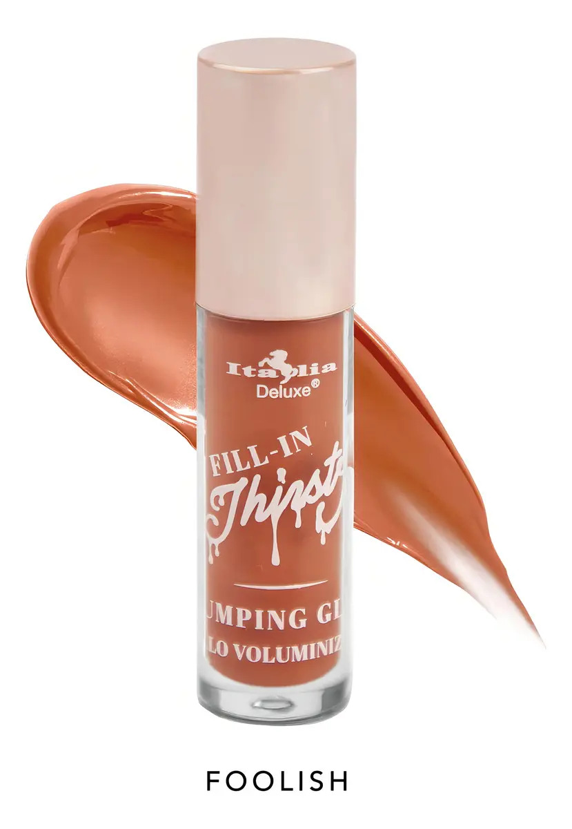 Brillo Labial Plump Italia Deluxe Fill-In Thirsty Tono Foolish Terracota