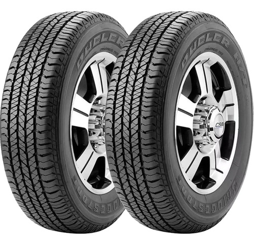 Kit de 2 pneus Bridgestone Linha Dueler DUELER H/T 684 II 265/65R17 112 - 1120 kg