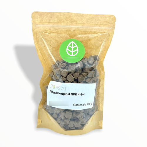 Biogold 500g Abono Orgánico Liberación Lenta Para Bonsai