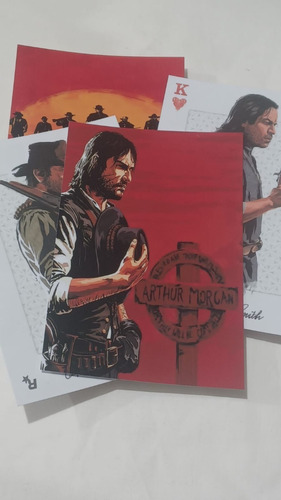 50 Miniposter Red Dead Redemption Adhesivos (tipo Stickers)