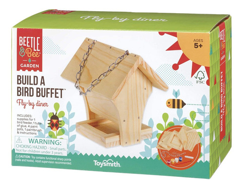 Toysmith Beetle  Bee Construir Un Buffet De Aves