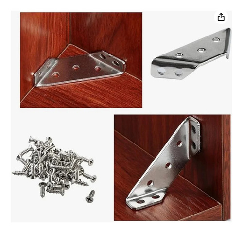 Muebles Universales De Soporte Triangular De Acero Inoxidabl