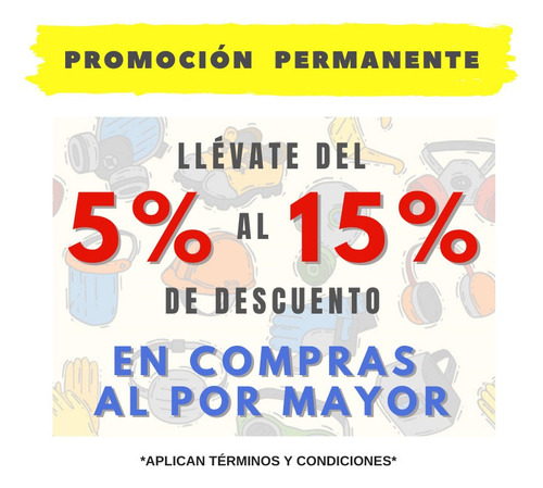 Imagen 7 de 8 de Poncho Pvc Impermeable | Con Reflectivo | Calibre 14