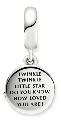 Charm Pandora Modelo Plata 925 Cigueña Bebe