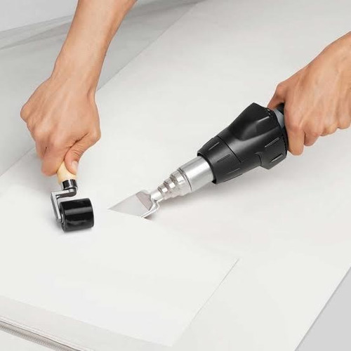 Pistola De Calor Para Soldar Lona Steinel Hg2220e Kit Gris