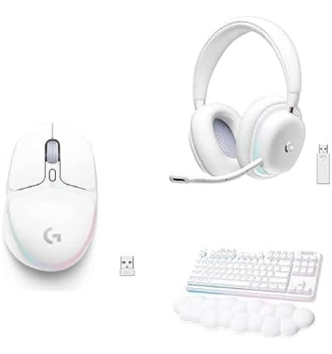 Kit Mouse Teclado Gamer Logitech G705 G715 Headset G735 Rgb