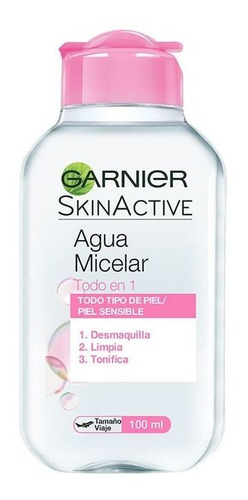 Garnier Agua Micelar Skinactive Todo En 1 Facial 100ml