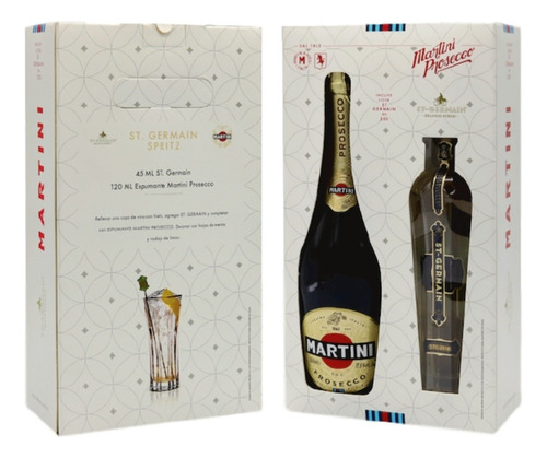 Pack St Germain 200ml + Espumante Martini Proseco 750ml