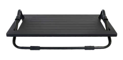 Apoio Descanso Base Suporte Ergonômico Para Os Pés - Preto