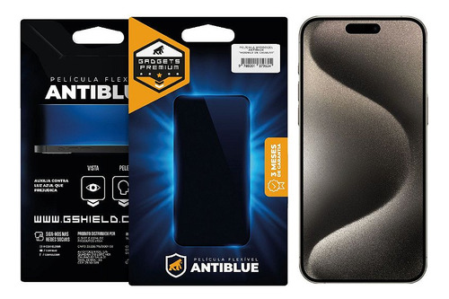 Película Para iPhone 15 Pro - Antiblue - Gshield