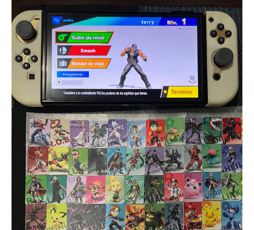 Tarjetas Amiibo Edición Smash Bros (Usado)