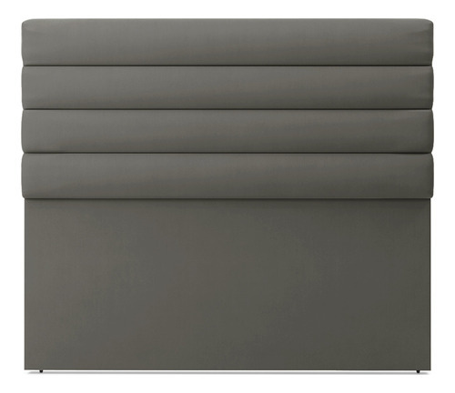 Cabeceira D'Rossi California Para Cama Box King 190 Cm Suede Cor Grafite