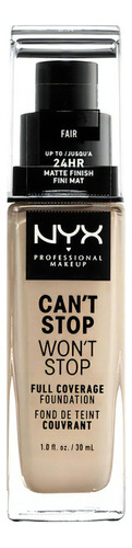 Base de maquiagem NYX Professional Makeup tom fair - 30mL