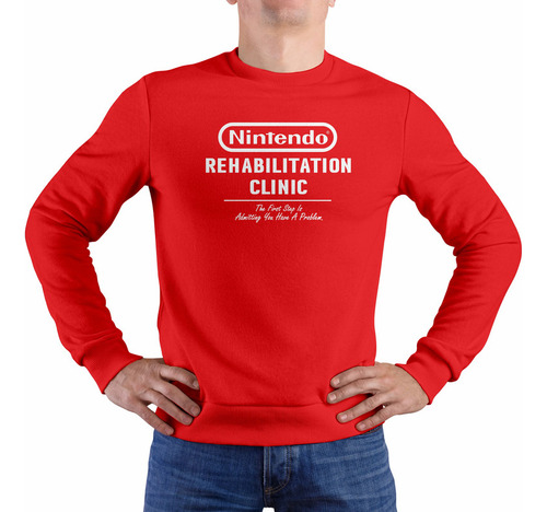 Polera Nintendo Rehabilitation (d0395 Boleto.store)