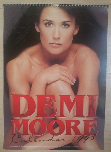 Demi Moore Calendário 1998 Importado