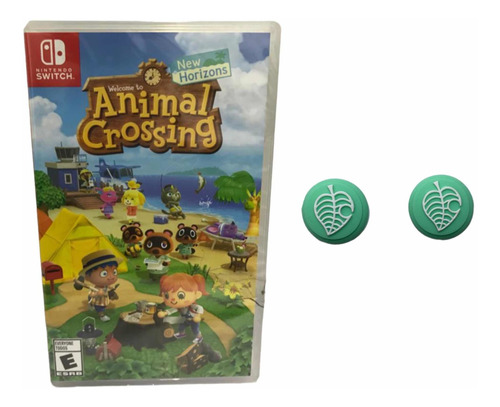Animal Crossing + 2 Grips/caps Para Nintendo Switch