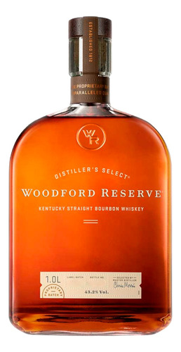 Whisky Woodford Reserve Kentucky Straight Bourbon 1 Litro 