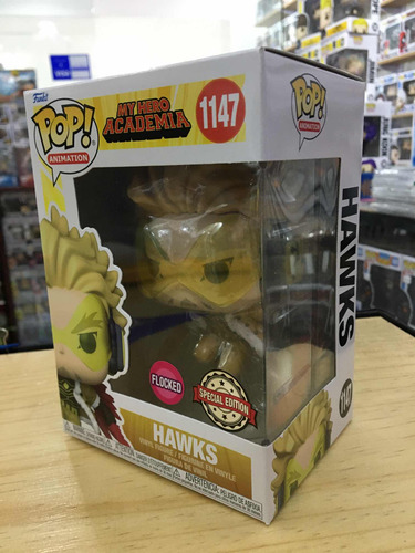 Funko Pop Animation My Hero Academia Hawks Flocked Se