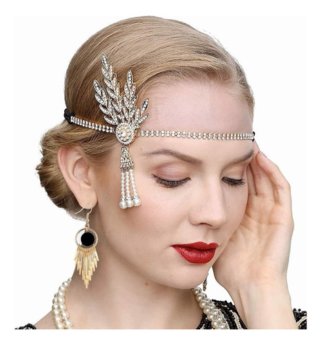 1920s Accesorios Gatsby Chicago Disfraz Vintage Epoca