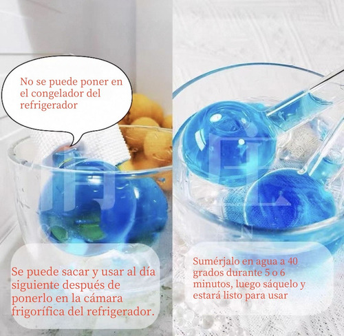 Masajeador Facial Bola Masajeadora Ice Globes Roller Arrugas