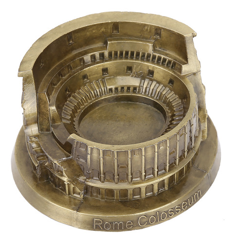 Coliseo Romano En Miniatura Modelo Coliseo Romano Vintage