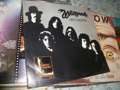 Whitesnake - Listo Y Dispuesto - Vinilo Garantia Abbey Road