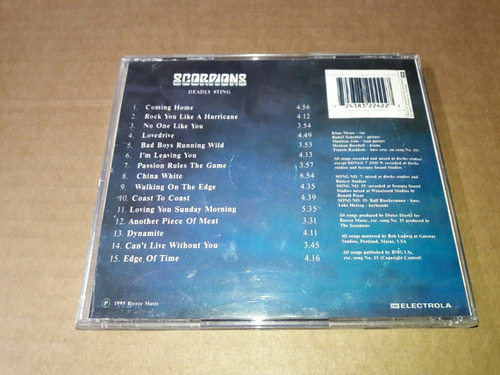 Scorpions - Deadly Sting (cd Imp)