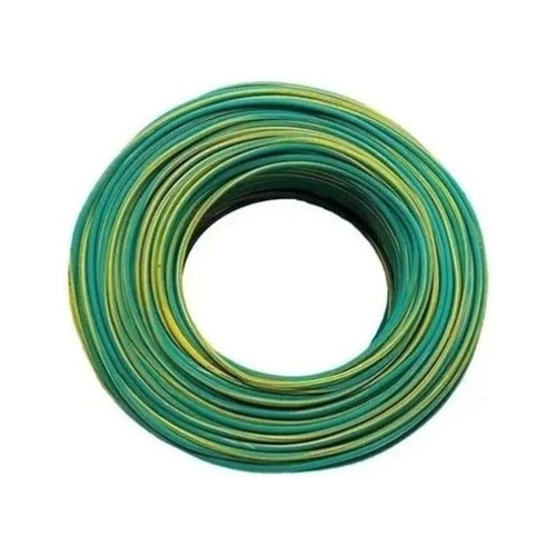 Cable Titan Unipolar 1 X 2,5 X 100mts. Color: Verde/amarillo