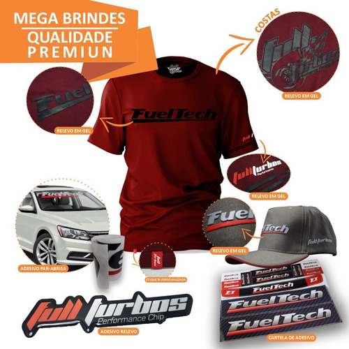 Ft450 Fueltech C/ Chicote 3m+ Ultra Brinde Cami.bordo Gel Bc