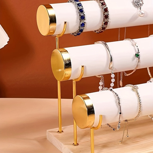 Joyero Simple De 3 Capas, Soporte Para Relojes De Pulsera De