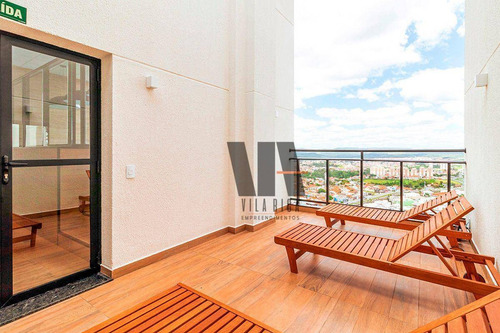 Imagem 10 de 11 de Apartamento De 62m2 Com 2 Dorm Sendo 1 Suíte, Sala 2 Amb, Varanda Gourmet, 2 Vagas De Garagem Cobertas No Le Monde Campolim, Lazer Completo. - Ap1097