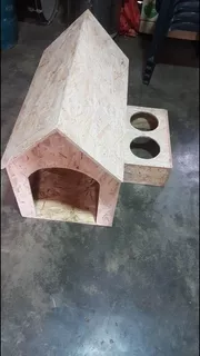 Casita Para Perro Pequeño Y Mediano.