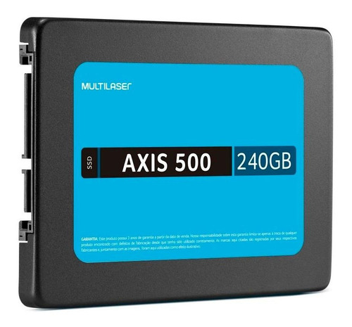 Imagem 3 de 4 de Disco Sólido Interno Multilaser Axis 500 Ss200 240gb