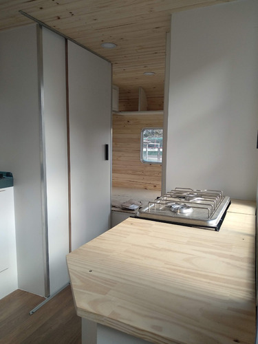 Fabrica De Casas Rodantes Amanecer Modelo:machimbre 4,50 Mts