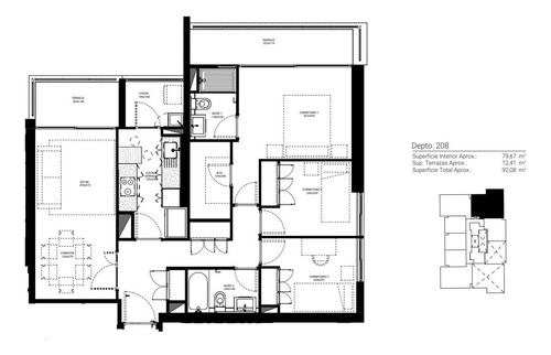Departamento En Venta De 1-2-3 D. En Ñuñoa