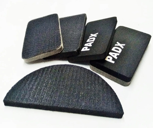 Soportes Para Lijar Con Velcro Y Lisos Kit De 5 Piezas Padx