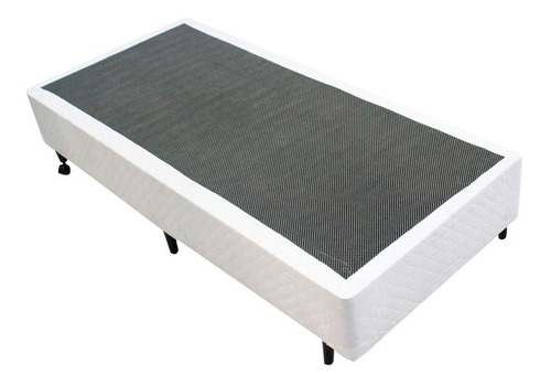 Cama Box Solteiro Universal Cosmopolita Branco - 078x188 