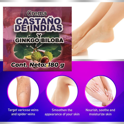 1 Crema Para Las Varices De Castaño De Indias Y Ginkgobiloba Neutra