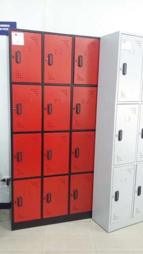 Locker Metalico De 12 Puestos