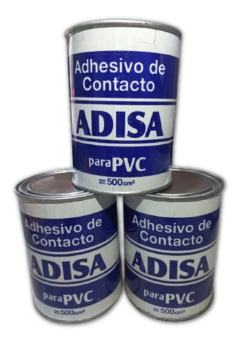 Adhesivo De Contacto Pvc Adisa X1/2lts.